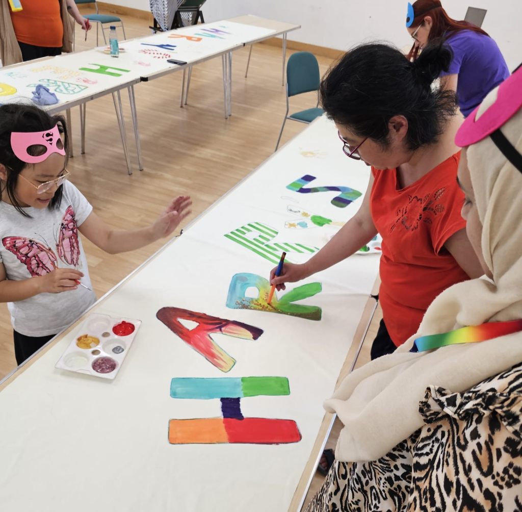 activity + parent + child + support