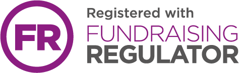 Registered with fundraising regulator
