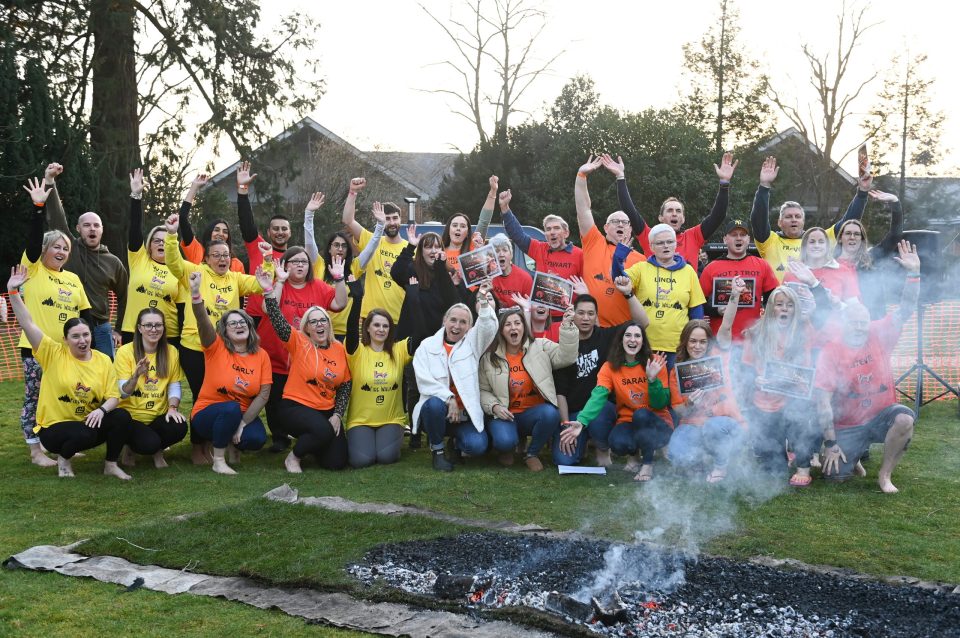 Firewalk Harrys Rainbow The Park MK 0128